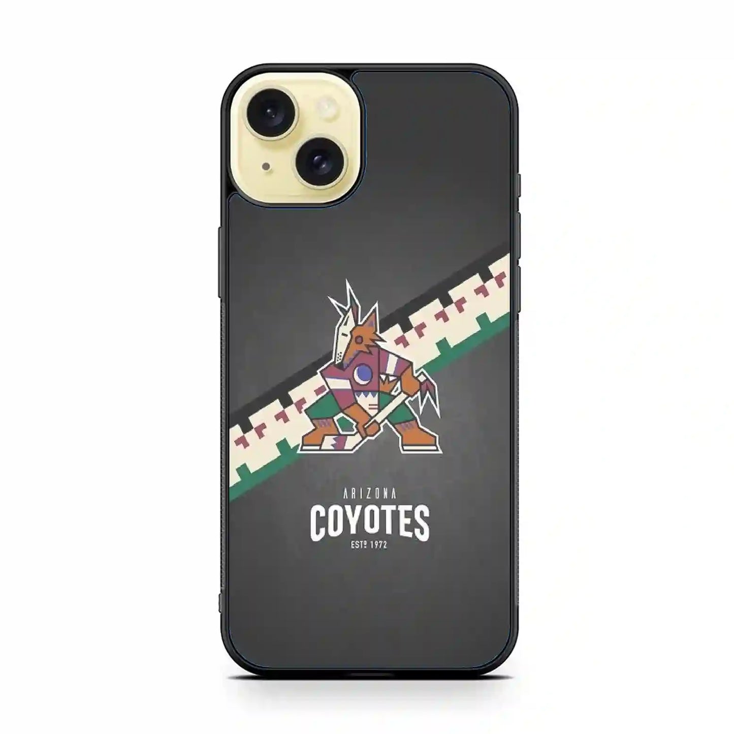 Arizona Coyotes Vintage iPhone 15 Plus Case