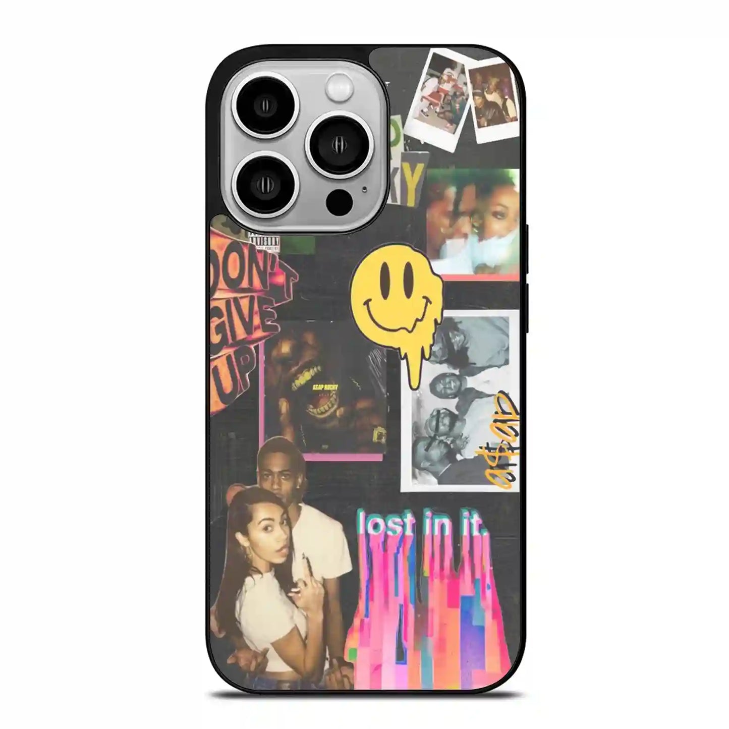 Asap Rocky Colorful iPhone 14 Pro Case