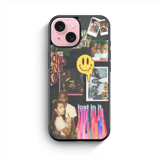 Asap Rocky Colorful iPhone 15 Case