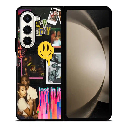 Asap Rocky Colorful Samsung Z5 Fold Case