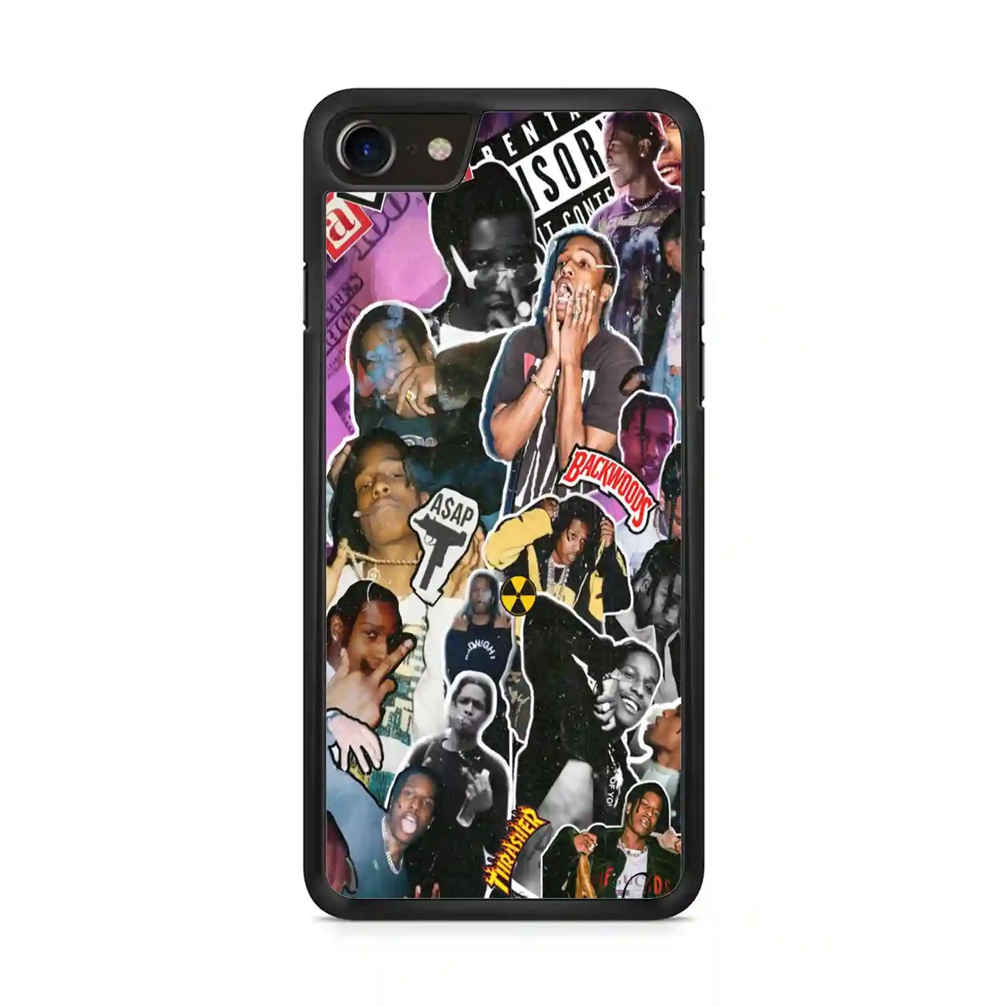 Asap Rocky Colors iPhone SE 2020 Case