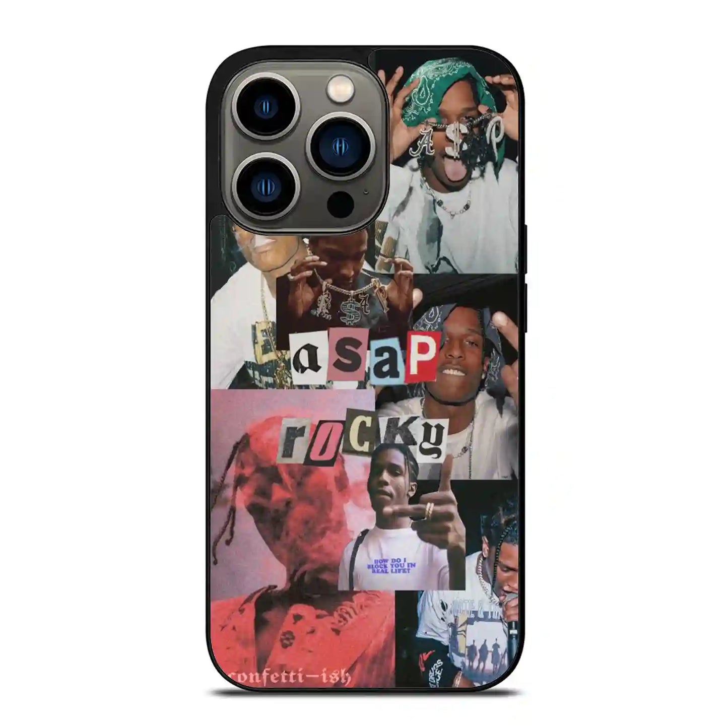 Asap Rocky Custom iPhone 13 Pro Case