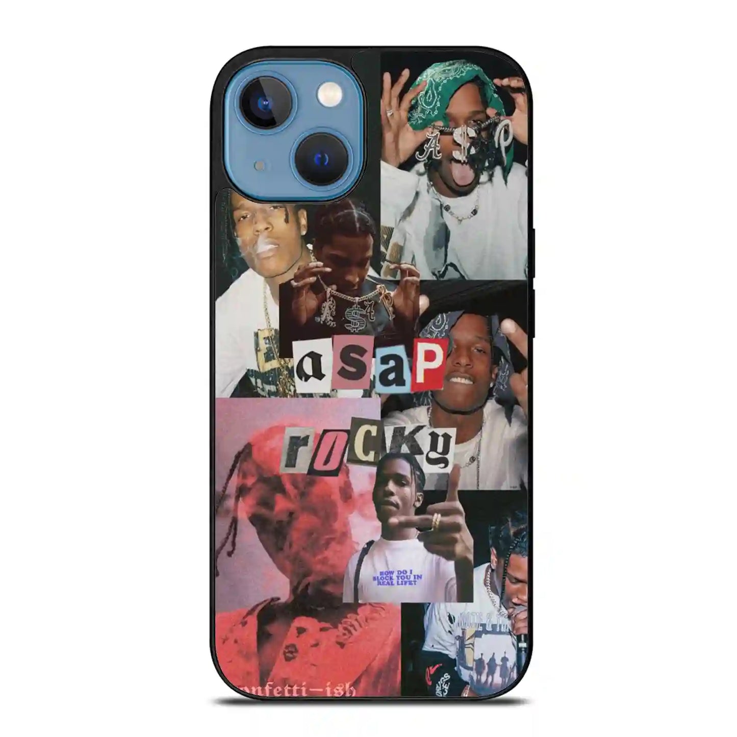 Asap Rocky Custom iPhone 14 Case