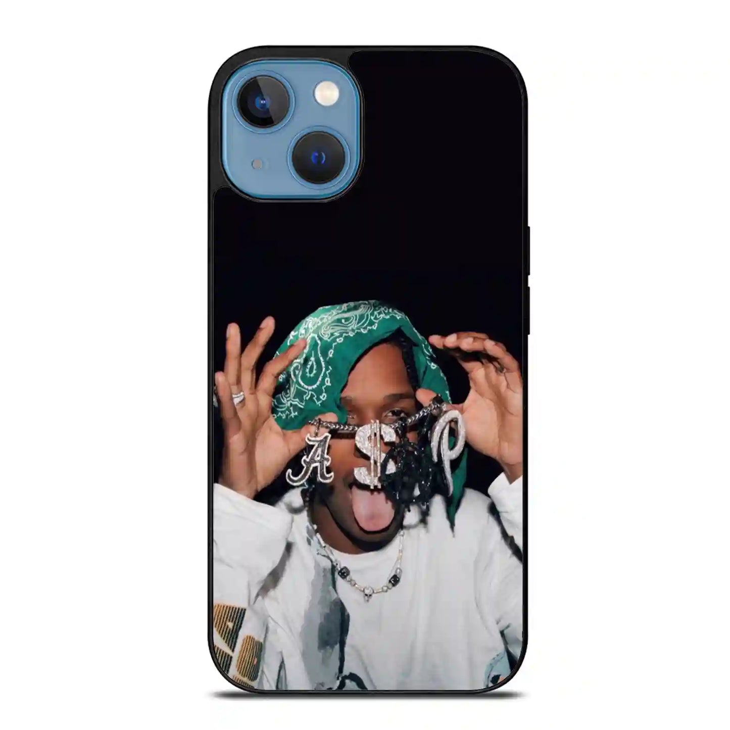 Asap Rocky Print iPhone 14 Case