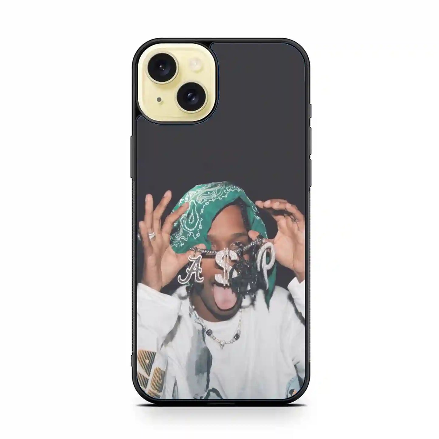 Asap Rocky Print iPhone 15 Plus Case