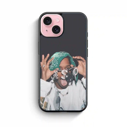 Asap Rocky Print iPhone 15 Case