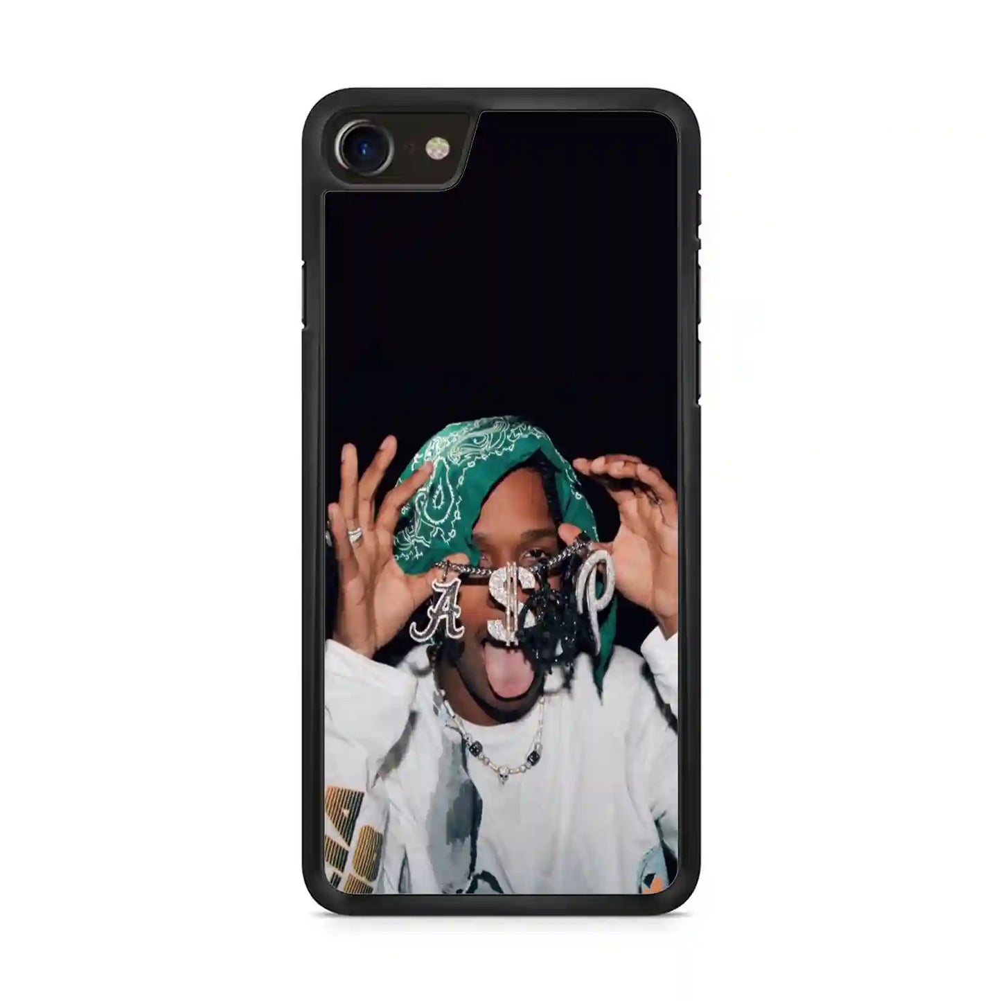 Asap Rocky Print iPhone SE 2020 Case