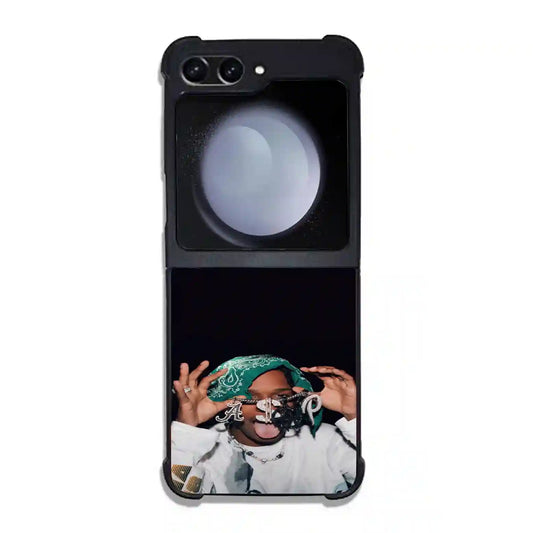 Asap Rocky Print Samsung Z6 Flip Case