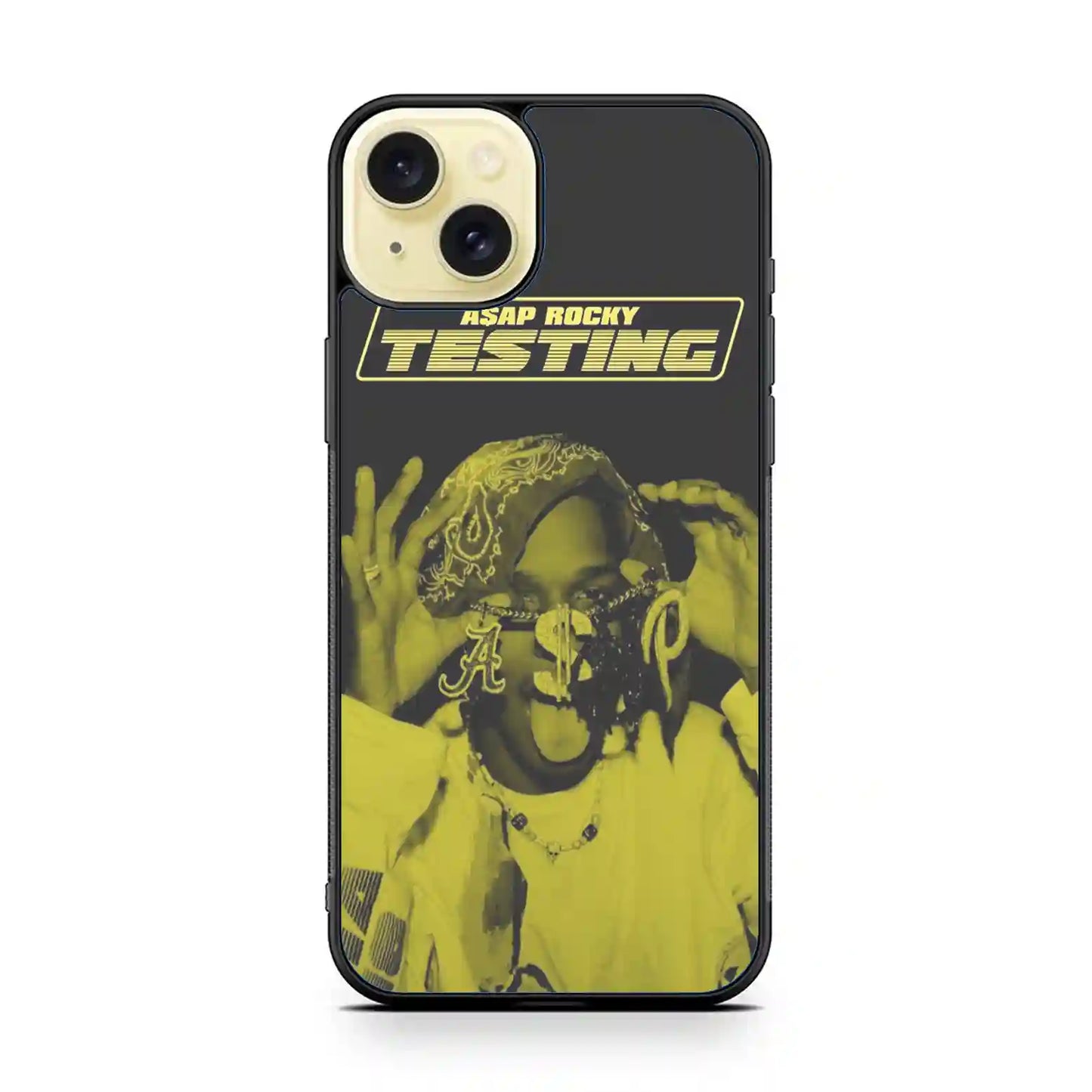 Asap Rocky Retro Design iPhone 15 Plus Case