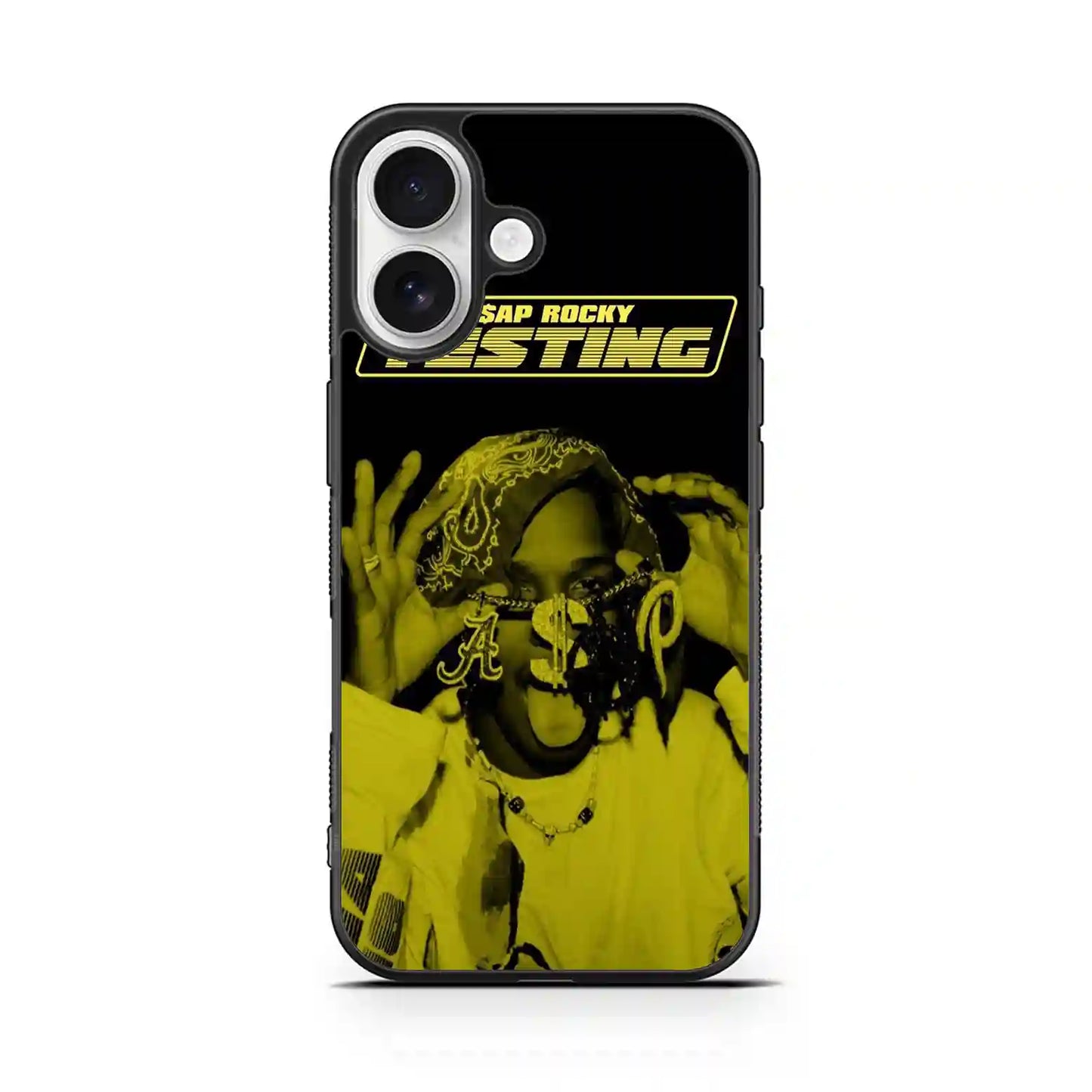 Asap Rocky Retro Design iPhone 16 Case