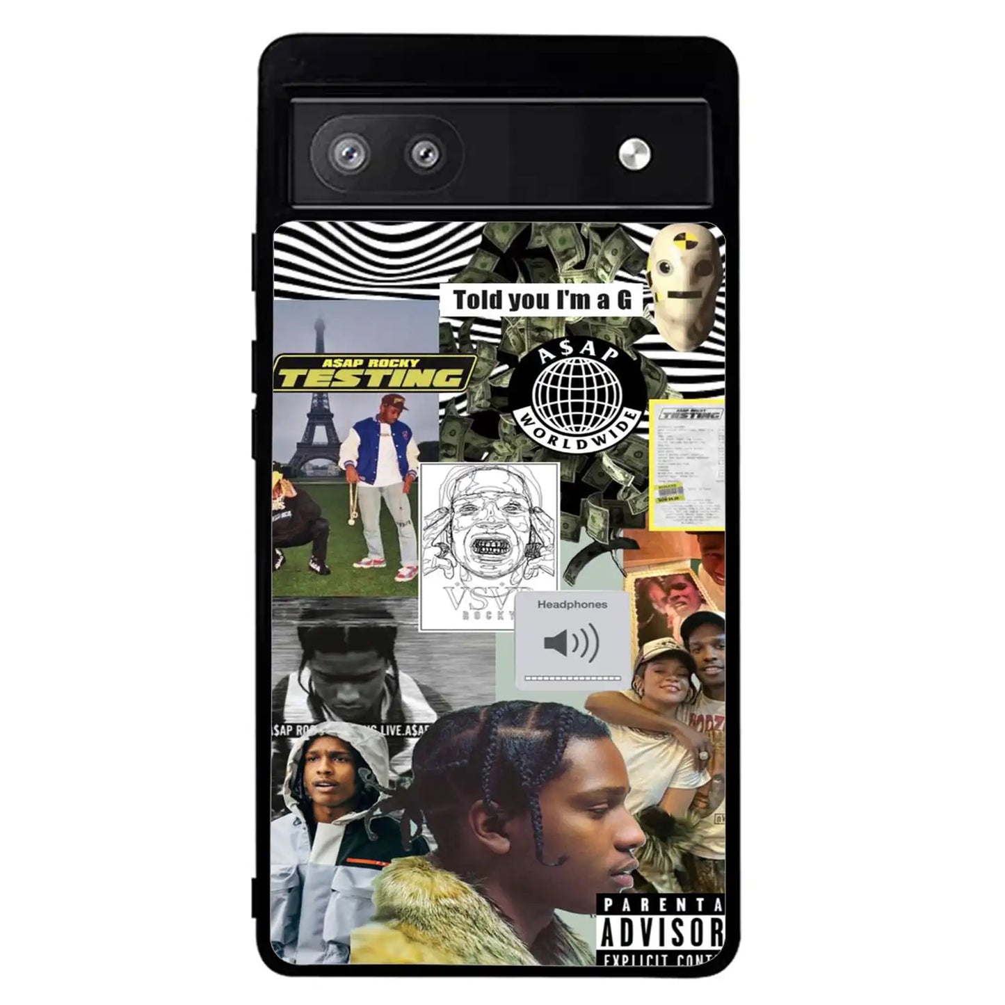 Asap Rocky Retro Google Pixel 6 Pro Case