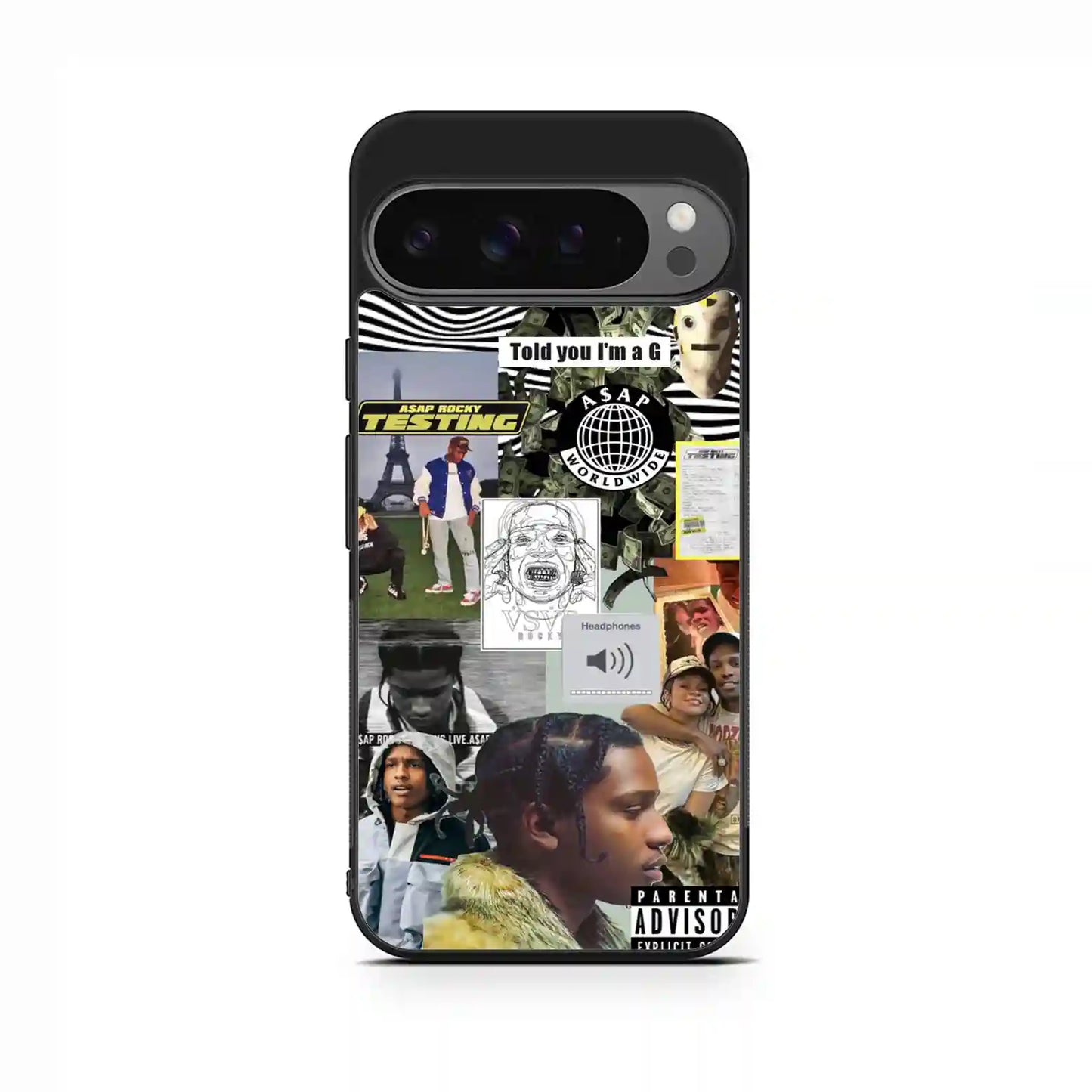 Asap Rocky Retro Google Pixel 9 Case