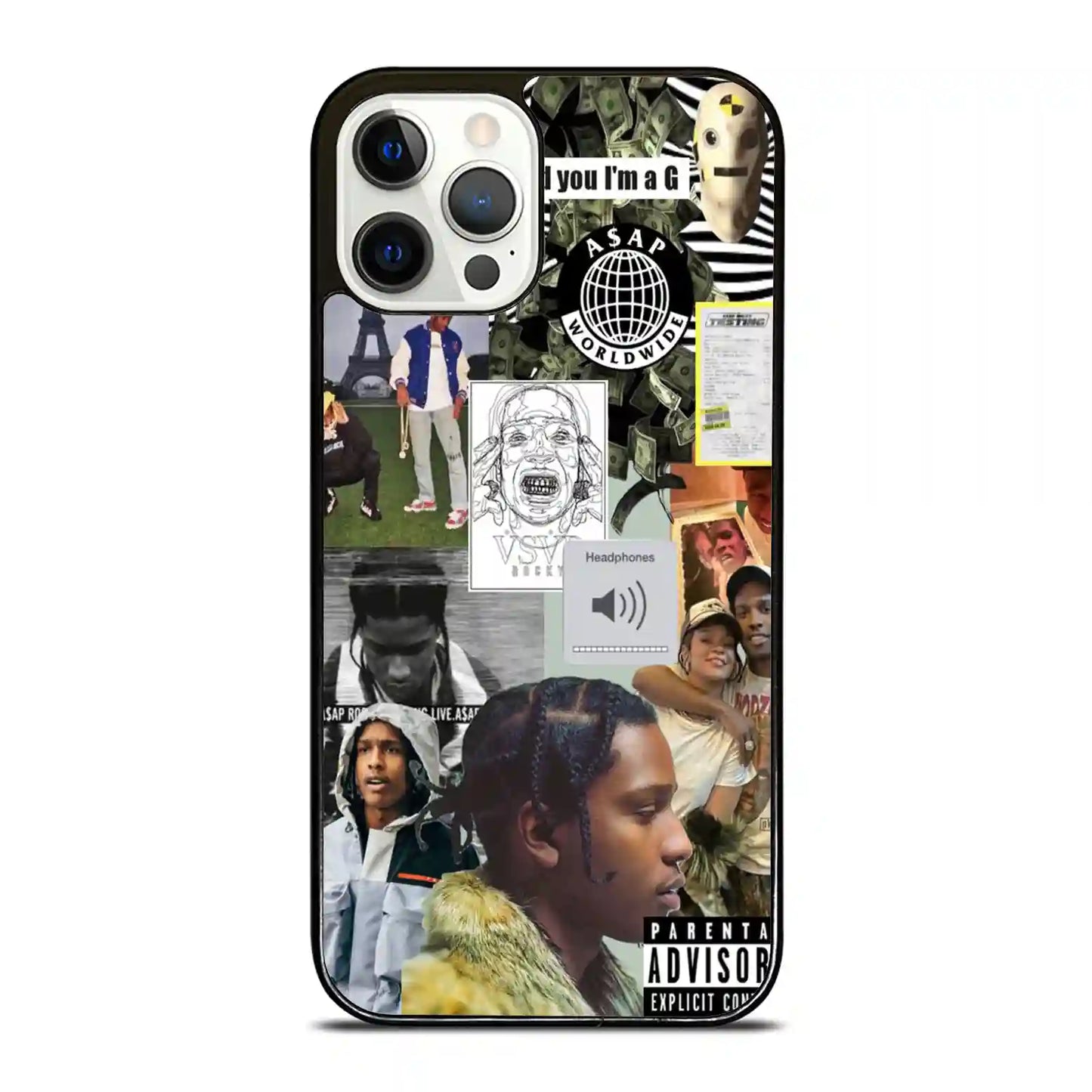 Asap Rocky Retro iPhone 12 Pro Case