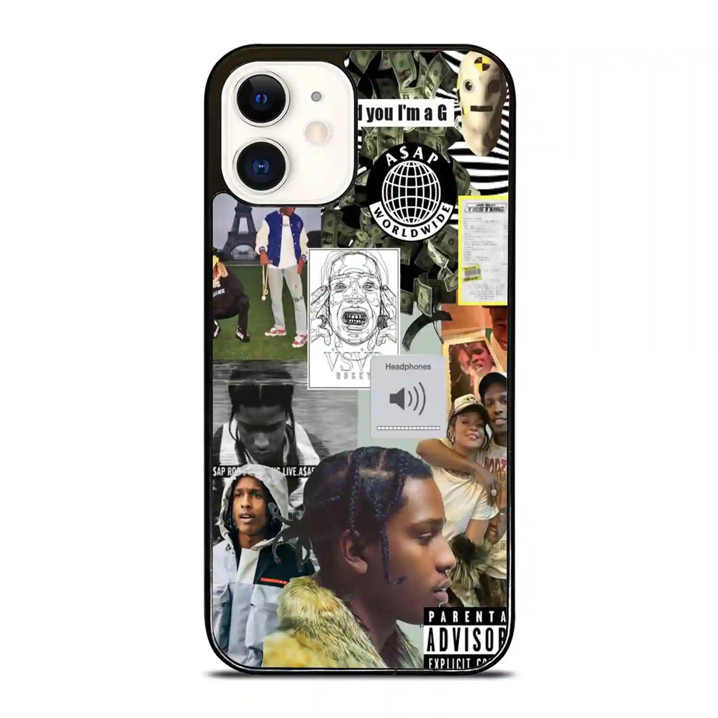 Asap Rocky Retro iPhone 12 Case