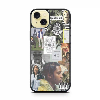 Asap Rocky Retro iPhone 15 Plus Case