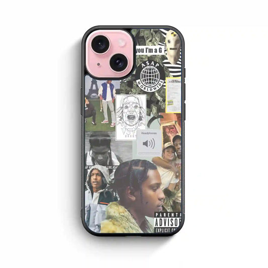 Asap Rocky Retro iPhone 15 Case