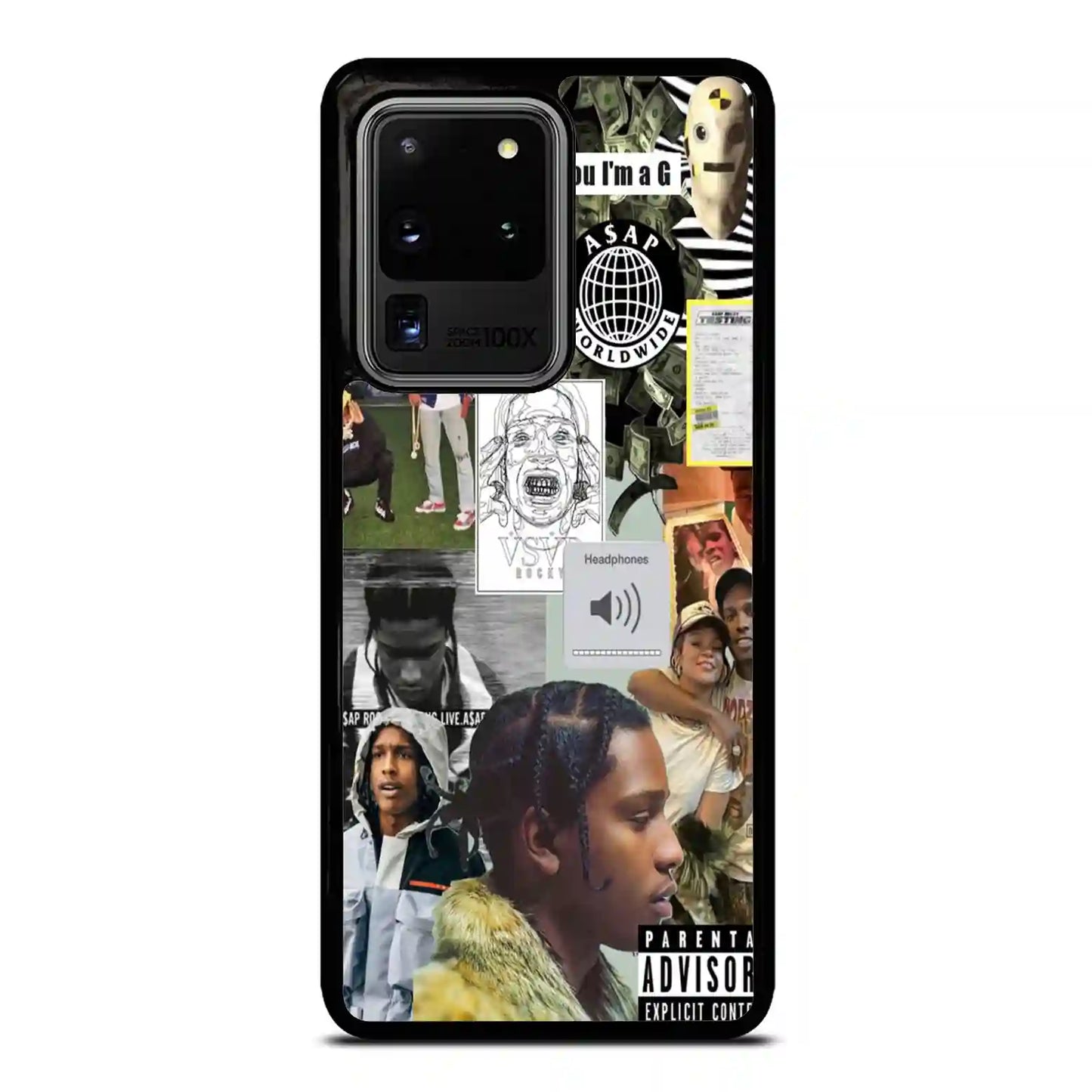 Asap Rocky Retro Samsung Galaxy S20 Ultra Case