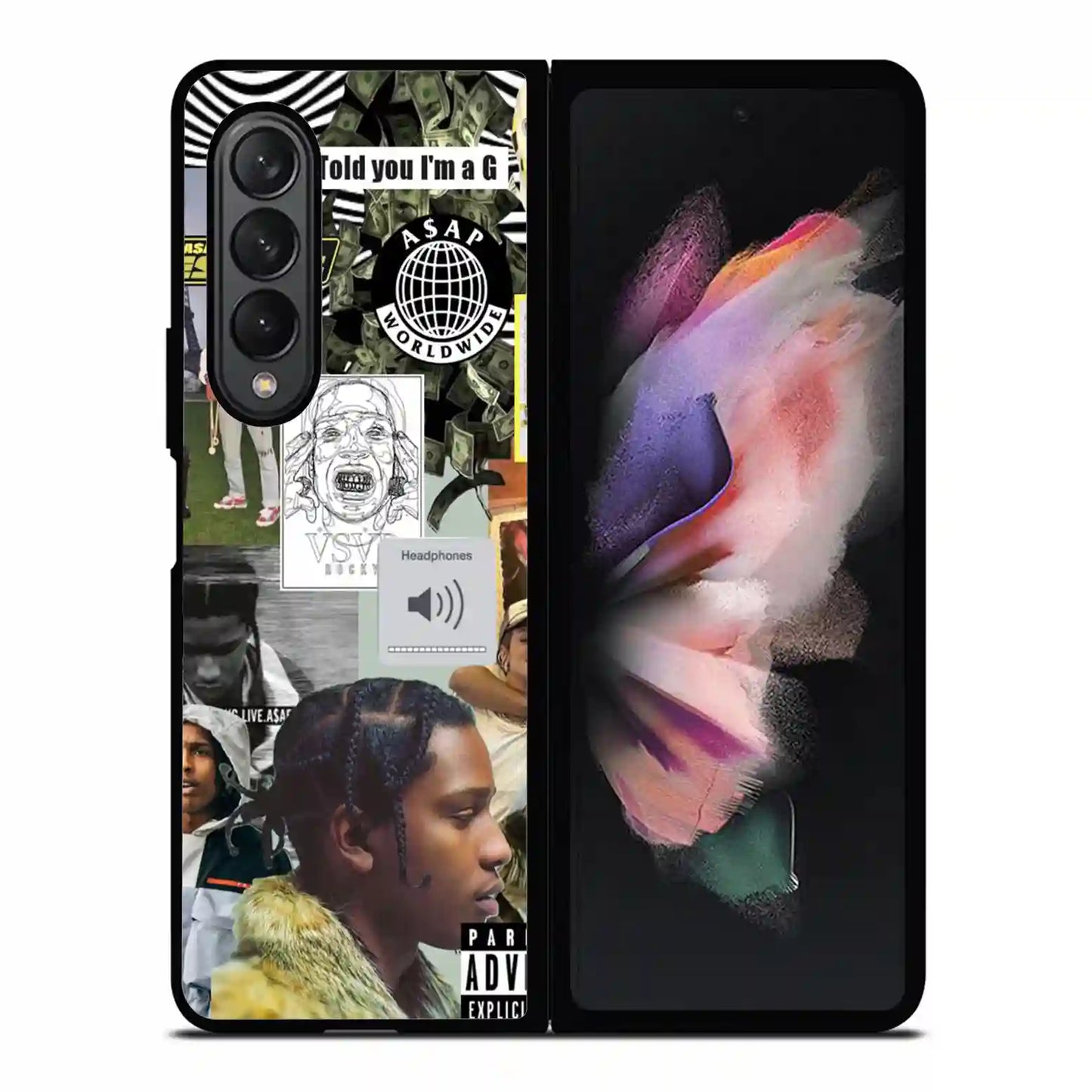 Asap Rocky Retro Samsung Z3 Fold Case