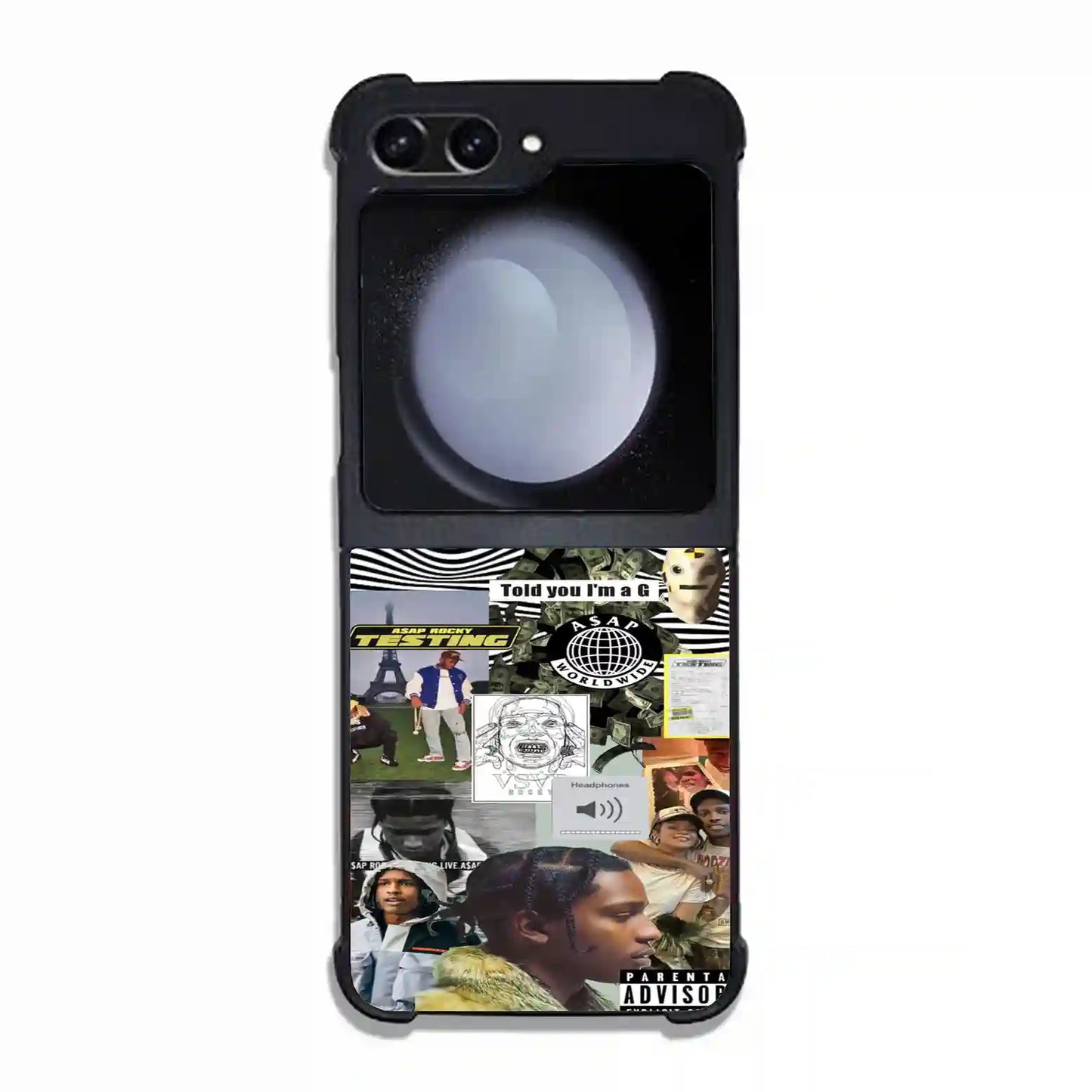 Asap Rocky Retro Samsung Z6 Flip Case