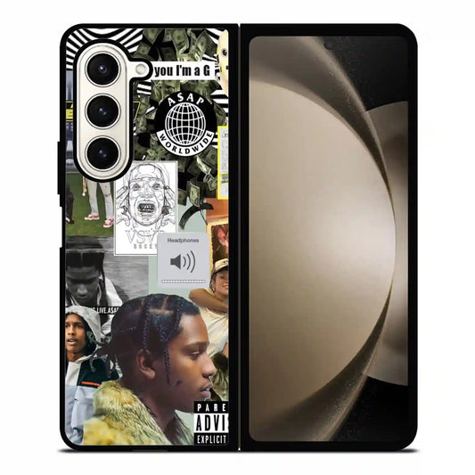 Asap Rocky Retro Samsung Z6 Fold Case