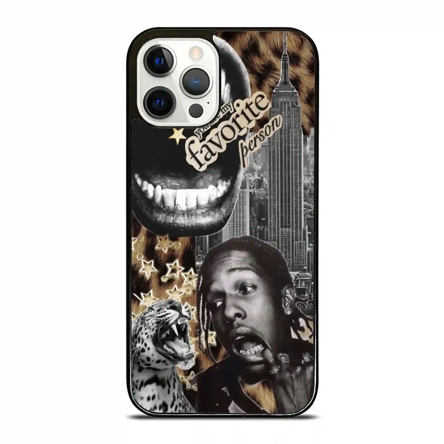 Asap Rocky Retro Vintage iPhone 12 Pro Case