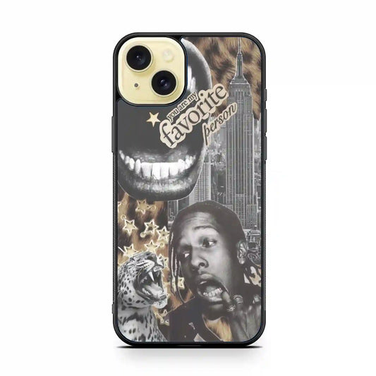 Asap Rocky Retro Vintage iPhone 15 Plus Case