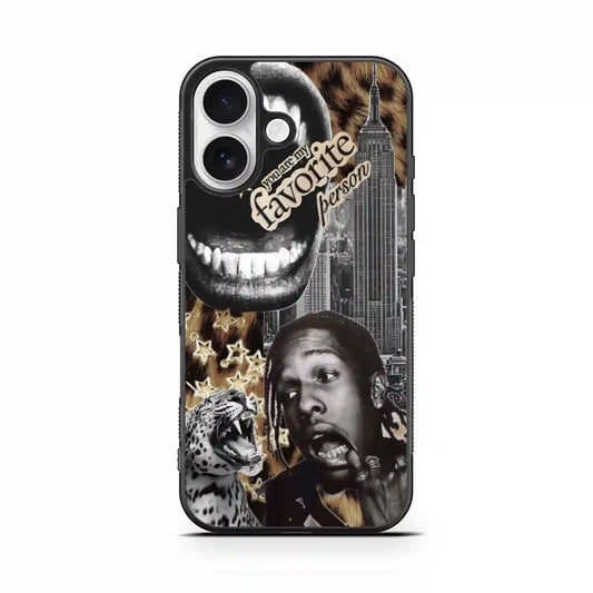 Asap Rocky Retro Vintage iPhone 16 Case