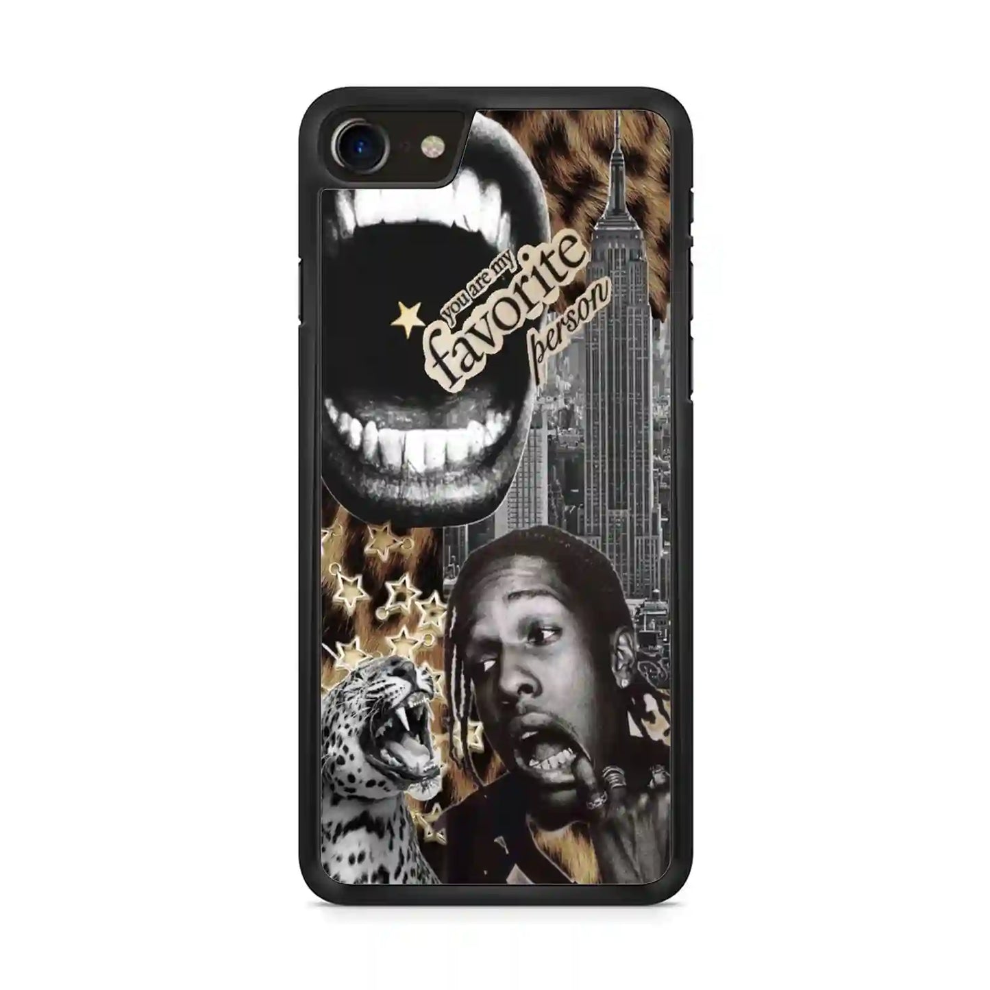 Asap Rocky Retro Vintage iPhone SE 2020 Case