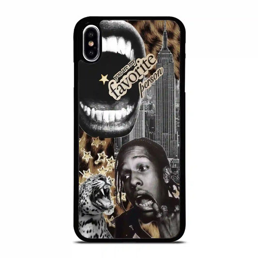 Asap Rocky Retro Vintage iPhone XS Max Case