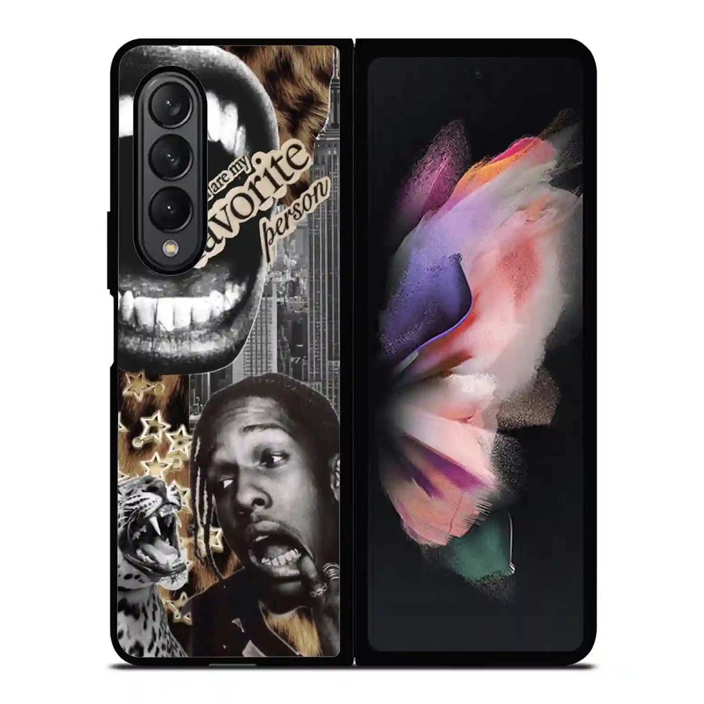 Asap Rocky Retro Vintage Samsung Z3 Fold Case