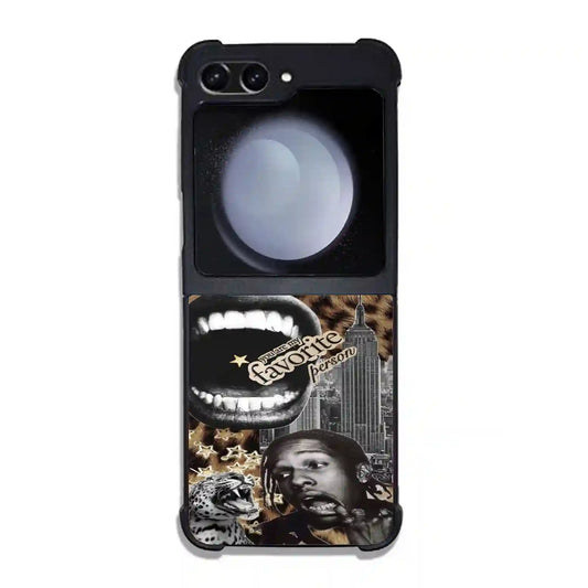 Asap Rocky Retro Vintage Samsung Z6 Flip Case