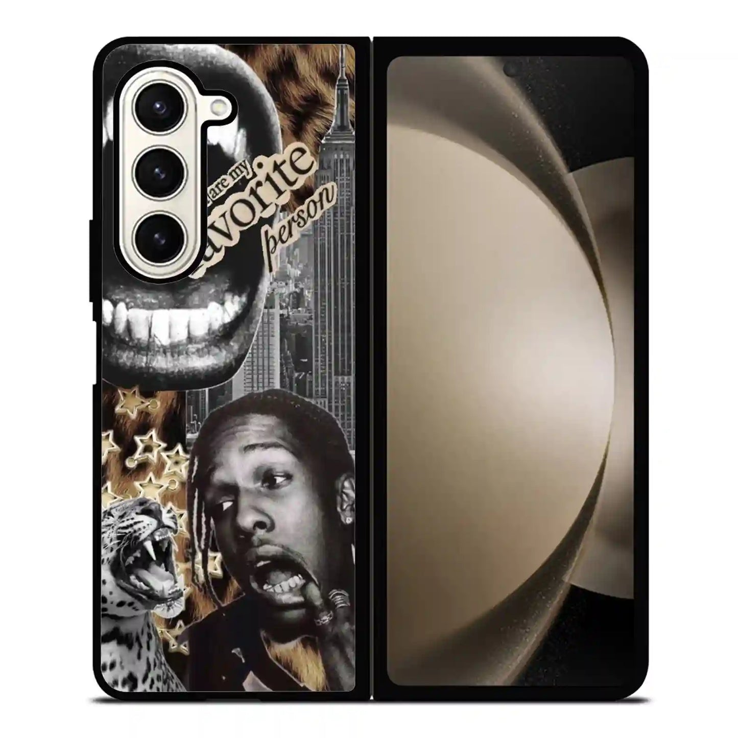 Asap Rocky Retro Vintage Samsung Z6 Fold Case