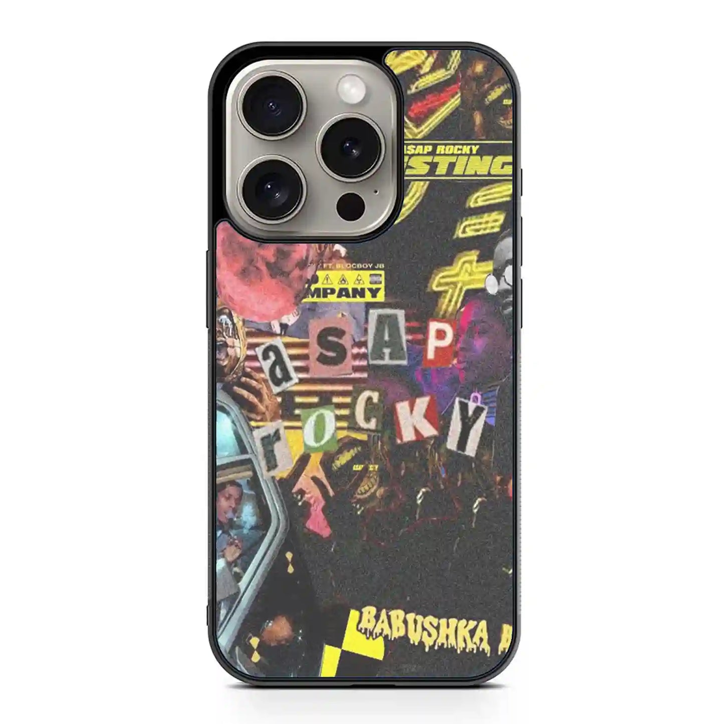 Asap Rocky Vintage iPhone 15 Pro Max Case