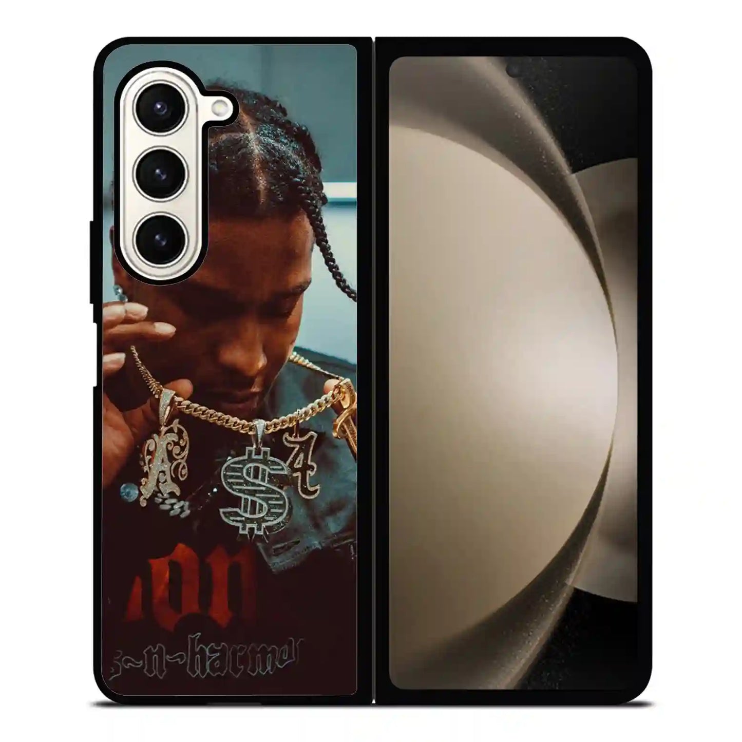 Asap Rocky Vintage Retro Samsung Z6 Fold Case