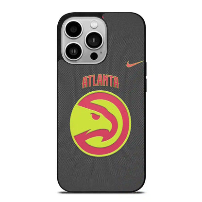 Atlanta Hawks Colorful iPhone 14 Pro Case