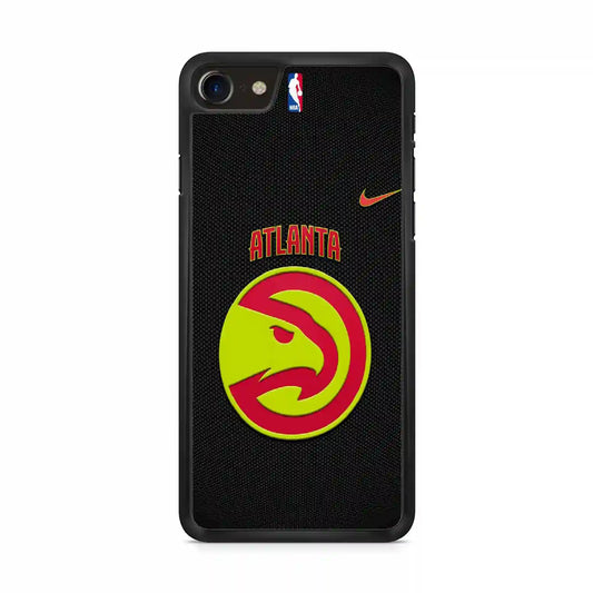 Atlanta Hawks Colorful iPhone SE 2020 Case