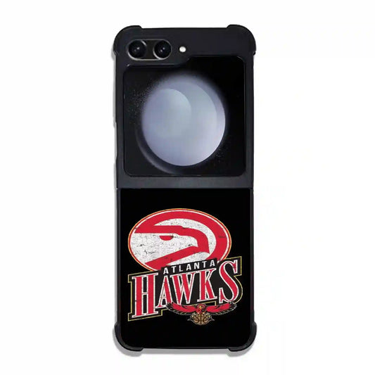 Atlanta Hawks Retro Samsung Z6 Flip Case