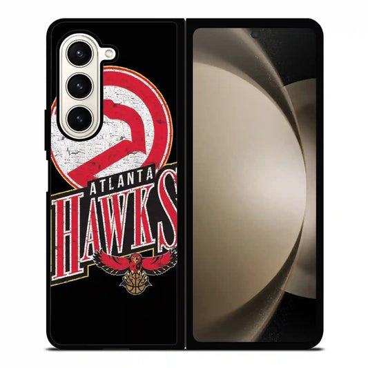 Atlanta Hawks Retro Samsung Z6 Fold Case