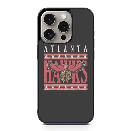 Atlanta Hawks Vintage iPhone 15 Pro Max Case