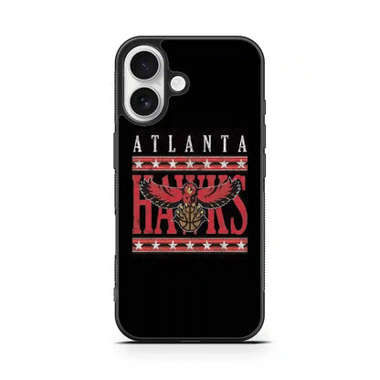 Atlanta Hawks Vintage iPhone 16 Case