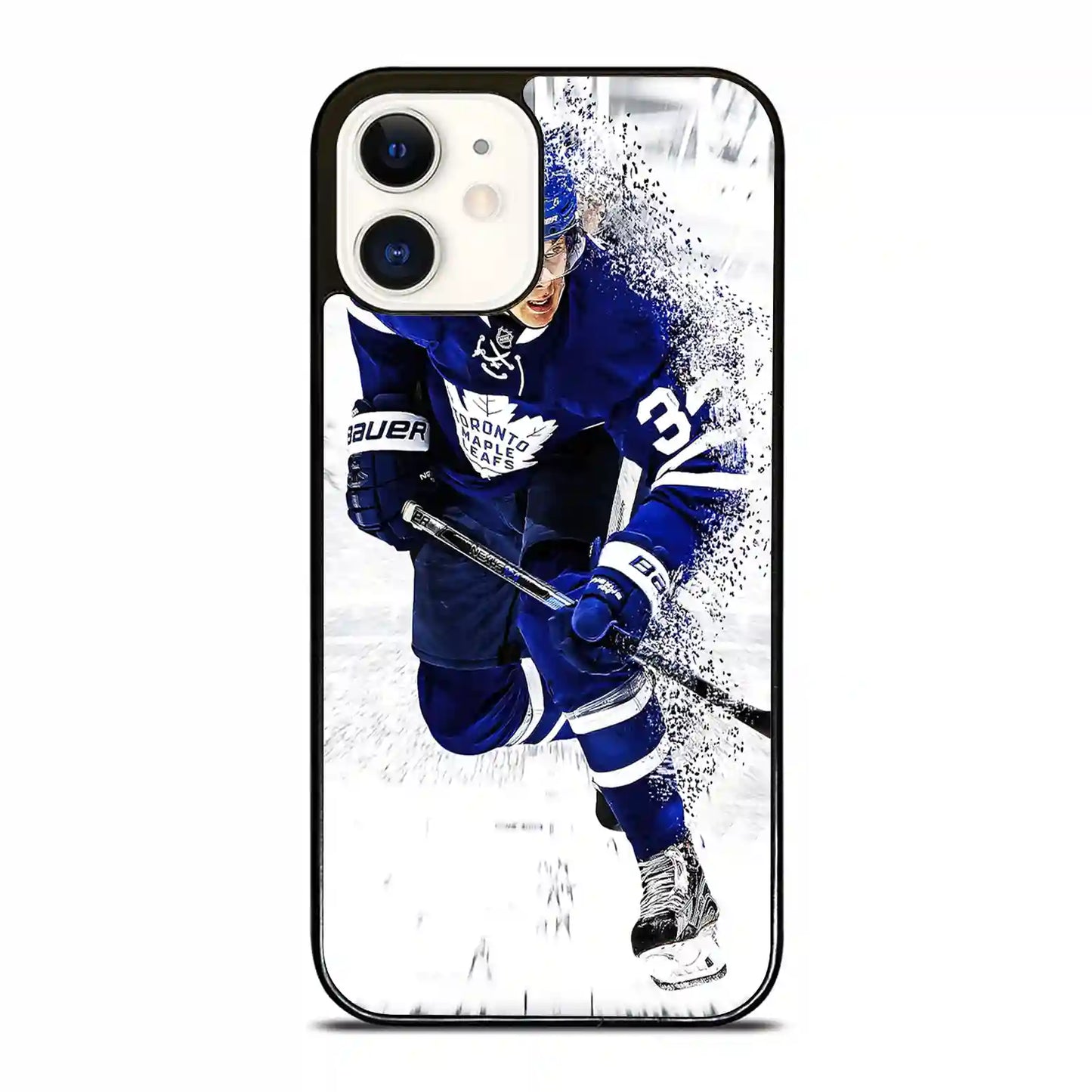 Auston Matthews Blur iPhone 12 Case