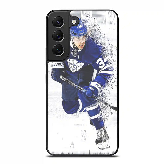 Auston Matthews Blur Samsung Galaxy S22 Plus Case