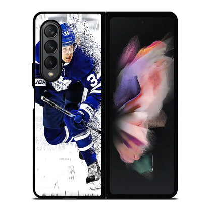 Auston Matthews Blur Samsung Z3 Fold Case