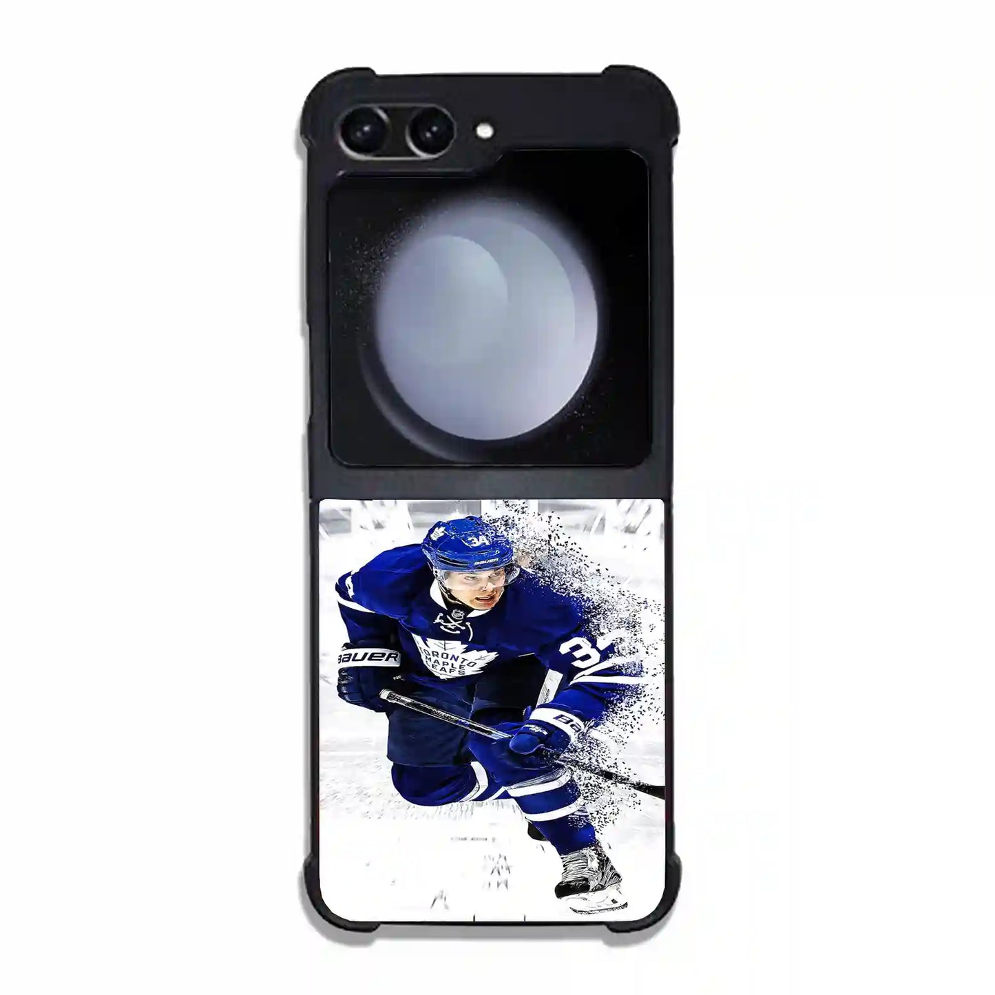 Auston Matthews Blur Samsung Z6 Flip Case