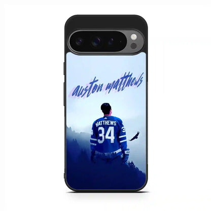 Auston Matthews Hockey Google Pixel 9 Pro Case