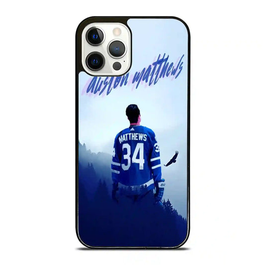 Auston Matthews Hockey iPhone 12 Pro Case