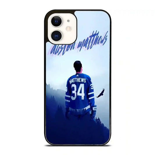 Auston Matthews Hockey iPhone 12 Mini Case