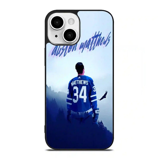 Auston Matthews Hockey iPhone 13 Case