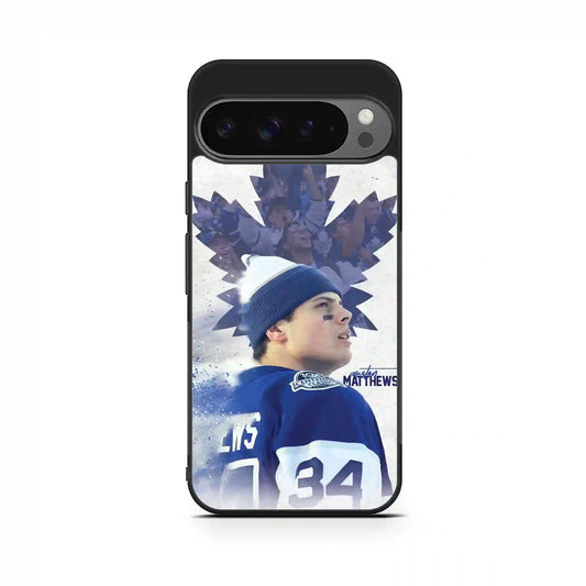 Auston Matthews Ice Hockey Google Pixel 9 Case