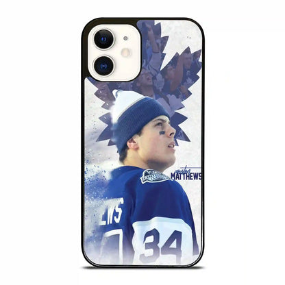 Auston Matthews Ice Hockey iPhone 12 Mini Case